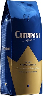 Caffè Cinquestelle Cartapani in Chicchi